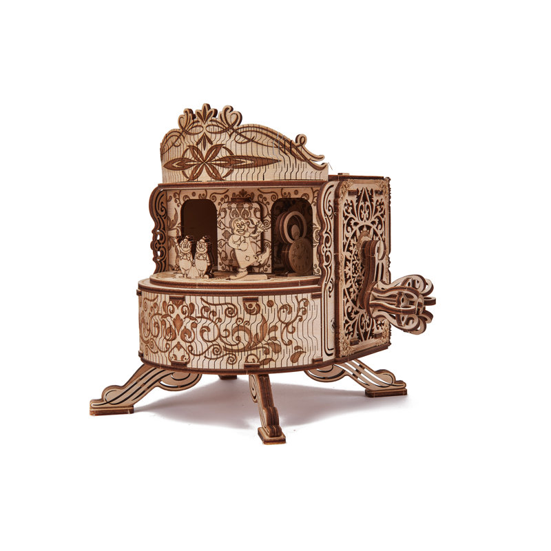 Wood Trick Fairy Theater Wooden 3D Mechanical Model Kit Puzzle | Wayfair