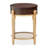 Camellia Field End Table with Drawer - Warm Pecan