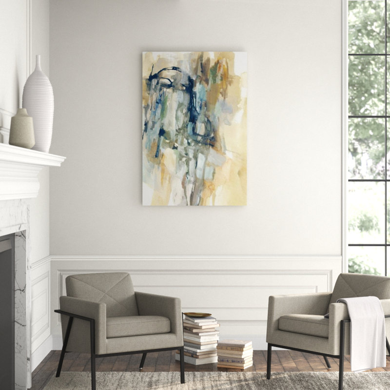 Natural Spread I Painting by Sonia Noir, 44" H x 30" W, Outdoor
