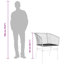 3 Piece Garden Dining Set Glass-1478889682