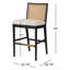 Tabouret de comptoir et de bar Sergi-1949669296-1949669303