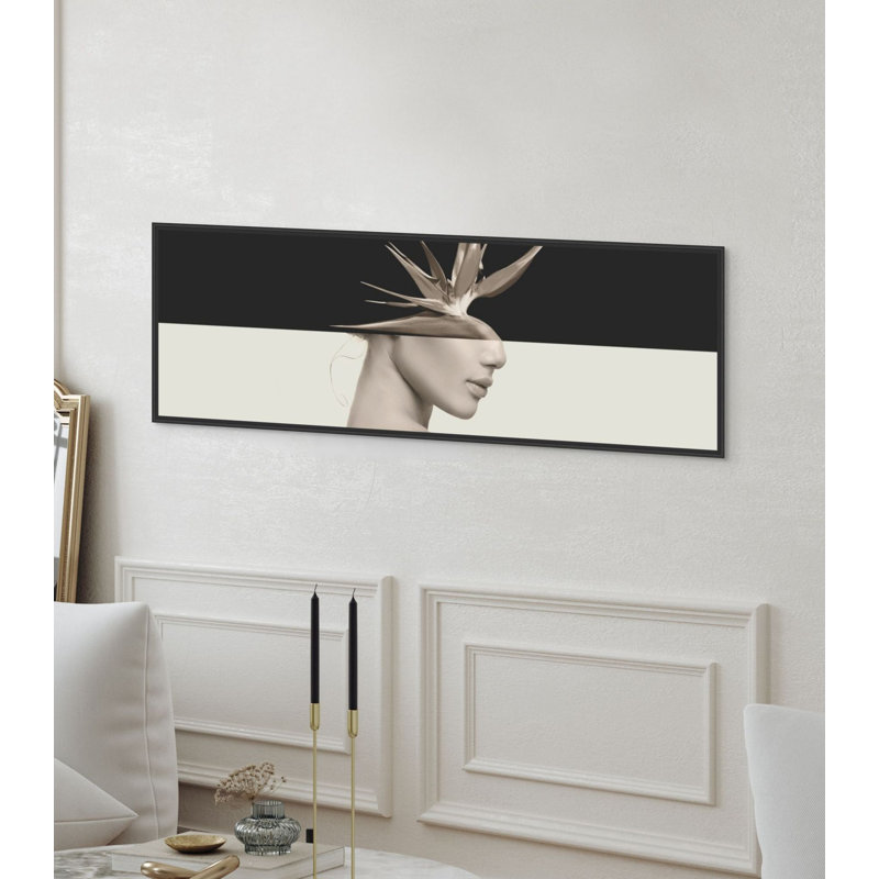 Headdress 3 Print by Studio L57 Narrative, 9.25" H x 26.25" W