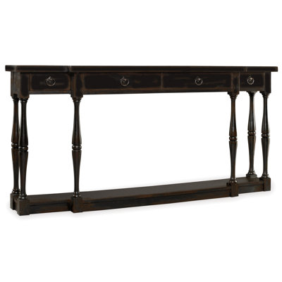 Sanctuary Four-Drawer 72" Thin Console