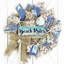 Couronne de plage en toile de jute
