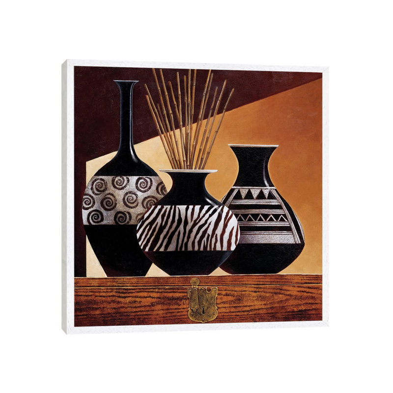 Keith Mallett by Keith Mallett - 1 Piece Floater Frame Wall Art on Canvas, 66.04 cm H x 66.04 cm W, White