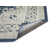 Tapis bleu / naturel Ahmarria
