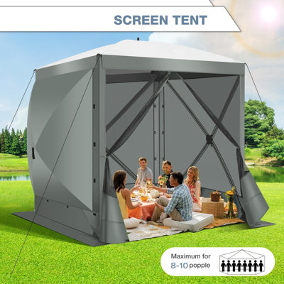 Tente de pavillon de camping 6x6FT