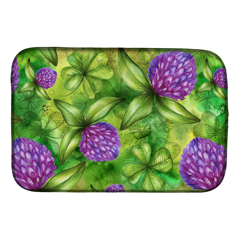 Tapis de séchage Shamrocks in Bloom