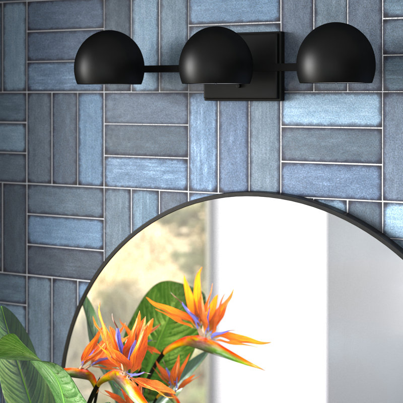 Éclairage pour salle de bain 3 lumières Chea