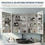 Armoire à pharmacie 30 po x 30 po à DEL avec miroir en aluminium anti-buée-129696387