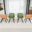Ensemble polyvalent de chaises de salle à manger élégantes pour divers environnements-125536978-125536974