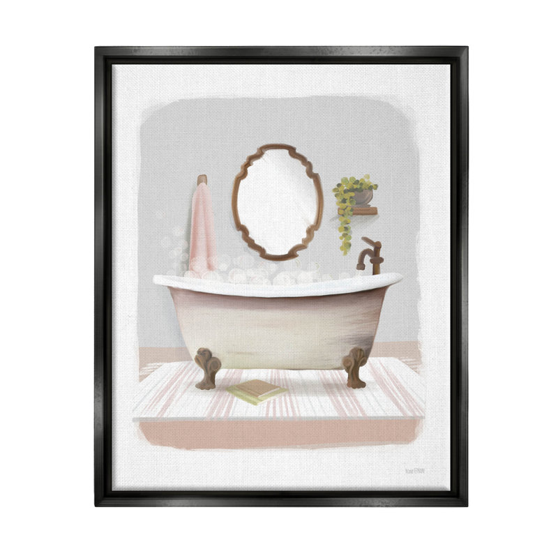 Art giclée par House Fenway, Cadre flottant noir de jais, H 21 po x l 17 po x P 1,7 po