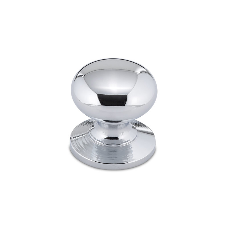 Expression 1 1/4" Diameter Mushroom Knob, Chrome