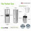 Steel Open Trash Can - 7 Gallons