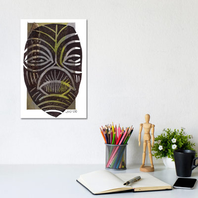 Afrique by Akaimi The Artist - Wrapped Canvas Print