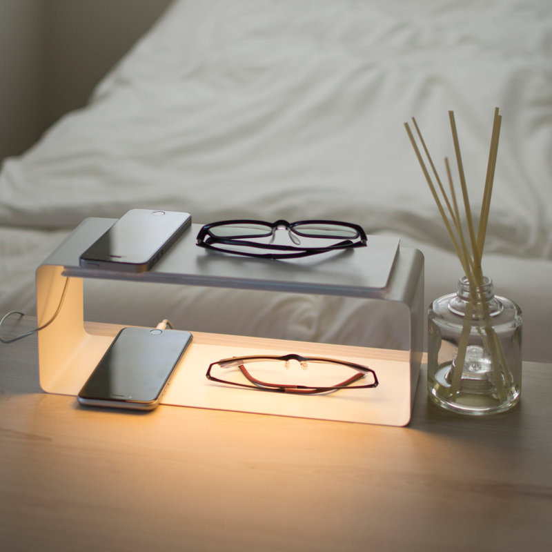 Light Shelf LED Table Lamp, White