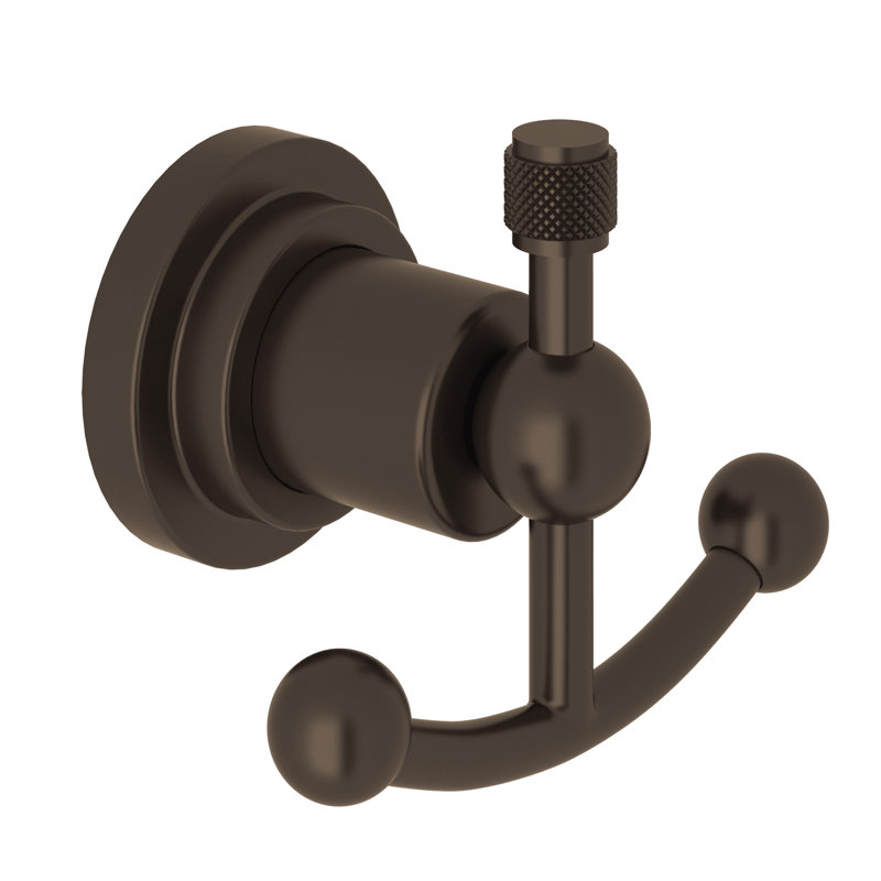 Campo™ Double Robe Hook, Tuscan Brass