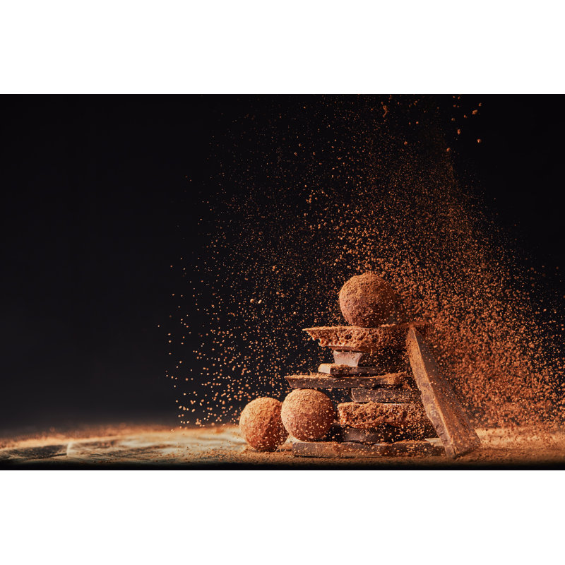 Tasty Truffles - Wrapped Canvas Print, 20cm H x 30cm W x 3.8cm D