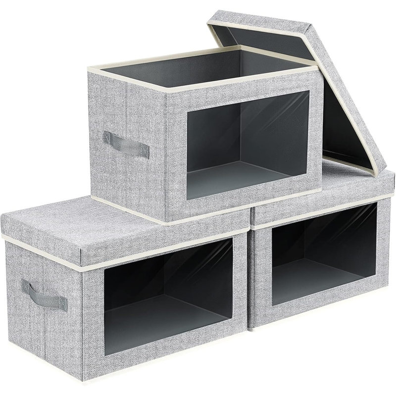 3-pack Foldable Cubes With Window