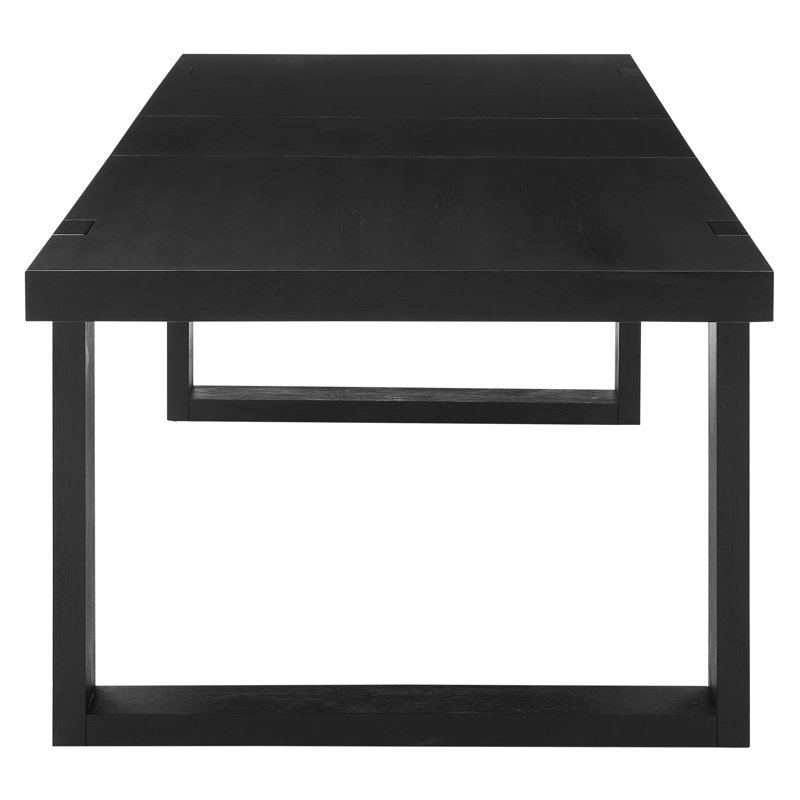 Donny Extendable Solid Wood Base Dining Table