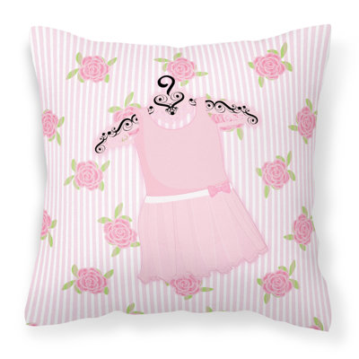 Floral Outdoor Throw Pillow