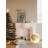 Simple and stylish wall-mounted fireplace cabinet