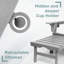 Chaise Adirondack avec repose-pieds Azur-1198052676