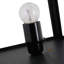 Yvonne 3-Tier Floor Lamp with Shelves and Storage Single Light Black
