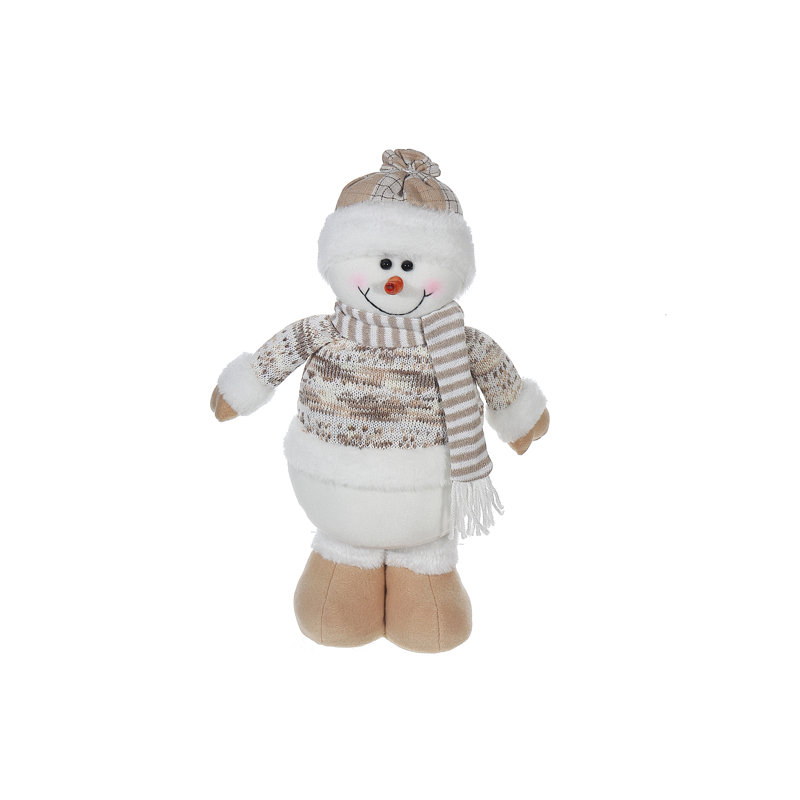 Bonhomme de neige en peluche 15 po