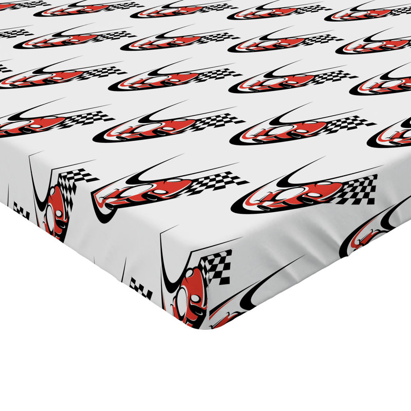 Drap-housse Ambesonne Cars, Drap-housse de taille simple