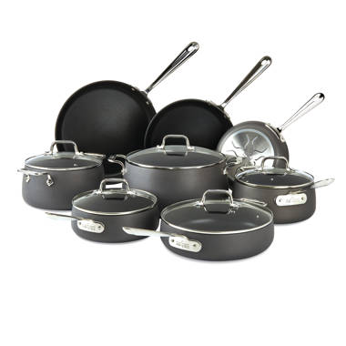 13-Piece Stainless Clad Set
