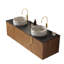 Meuble-lavabo mural 60 po avec 4 portes 60 po