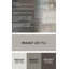 Laine tissée à la machine abstraite contemporaine et gris polyester/bleu/brun Tapis décoratif-88861299