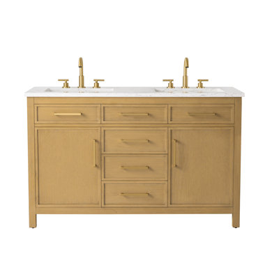 Meuble-lavabo double 54 po Reajean