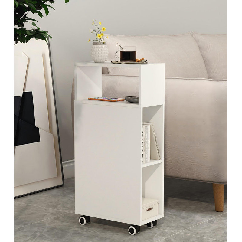 18cm W Manufactured Wood Bedside Table