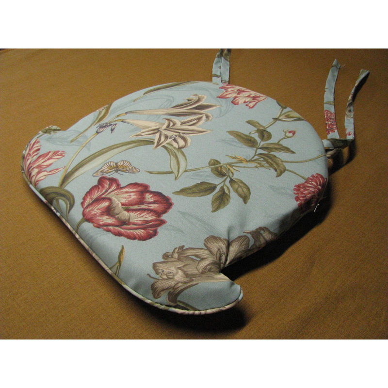 Outdoor 2'' Rocking Chair Seat Cushion, Glamour Indigo