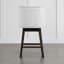 Tabouret de comptoir pivotant 26 po Shurma-1208564617