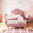 Twin Size Upholstered Platform Bed Frame-2114204359-2114204361