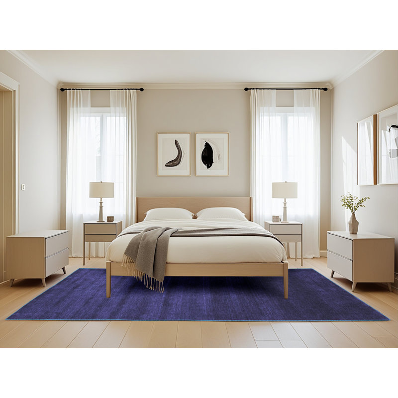 Damask Indoor Rug, Rectangle 5' x 8'
