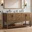 Ensemble de meuble-lavabo double 60 po Radstock-883780432