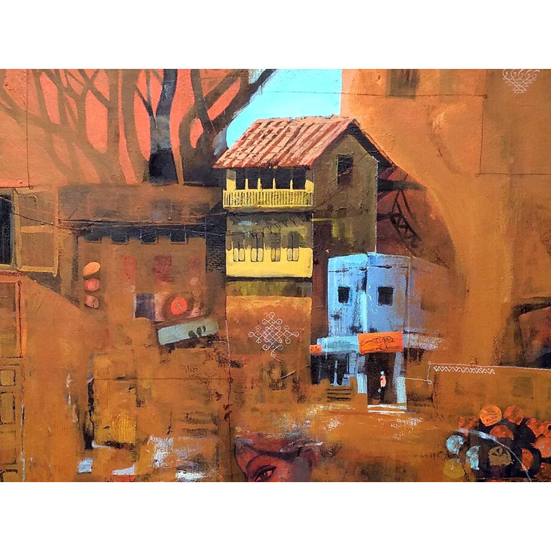 Art urbain | Acrylique sur toile par Harshad Godbole