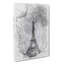 A Moody Eiffel Tower In Paris France - Wrapped Canvas Print-56666340