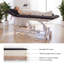 Table de massage électrique professionnelle à hauteur réglable, dossier et repose-jambes, lit de massage à deux moteurs avec télécommande et commande au pied, boutons à DEL-814608629