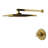 Kingston Brass Restoration Single-Handle Pressure Balanced Shower Faucet-130150502