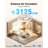 Lumary 19" Smart Ceiling Fan Light with Nightlight, WiFi & Bluetooth Low Profile Ceiling Fan with Light Remote for Bedroom, RGBAI & 42 Scenes Mode(White)-162467234