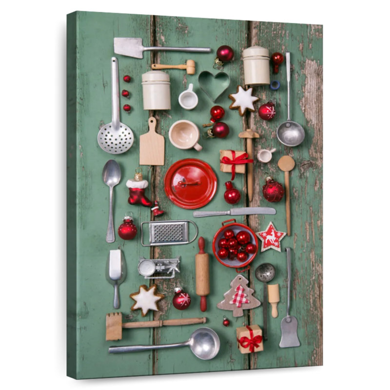 Senne Christmas Kitchen Tools, 39" H x 26" W