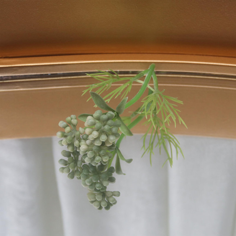 Jovanna Metal Flat Wall Mirror