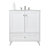 30'' White Modern Free-Standing Single Bathroom Vanity Set