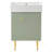 21.6"  Bathroom Vanity, Combo Cabinet, Bathroom Storage Cabinet, Single Ceramic Sink, Left Side Storage-541761052