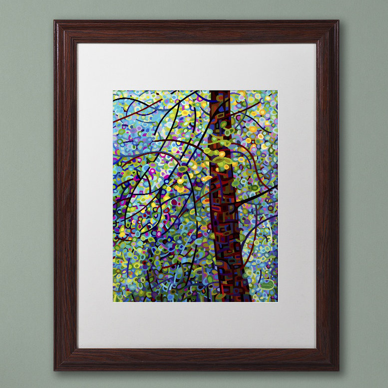 Pine Sprites par Mandy Budan - reproduction d'art sur toile, H 14 po x l 11 po x P 0,5 po